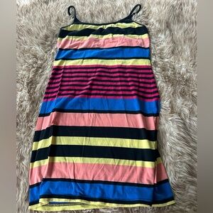 Derek Heart Multicolor Striped Dress